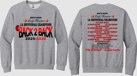 2026 LADY WARRIORS SECTIONAL CHAMPIONSHIP CREW