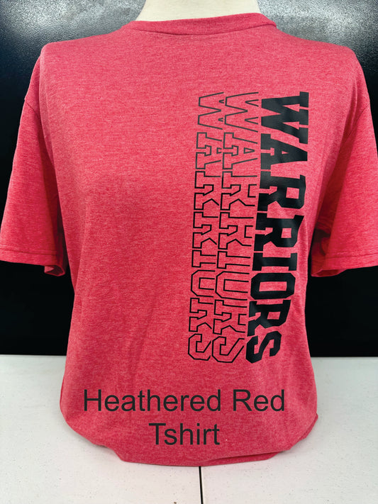 2025 WARRIOR HEATHERED  T-SHIRT