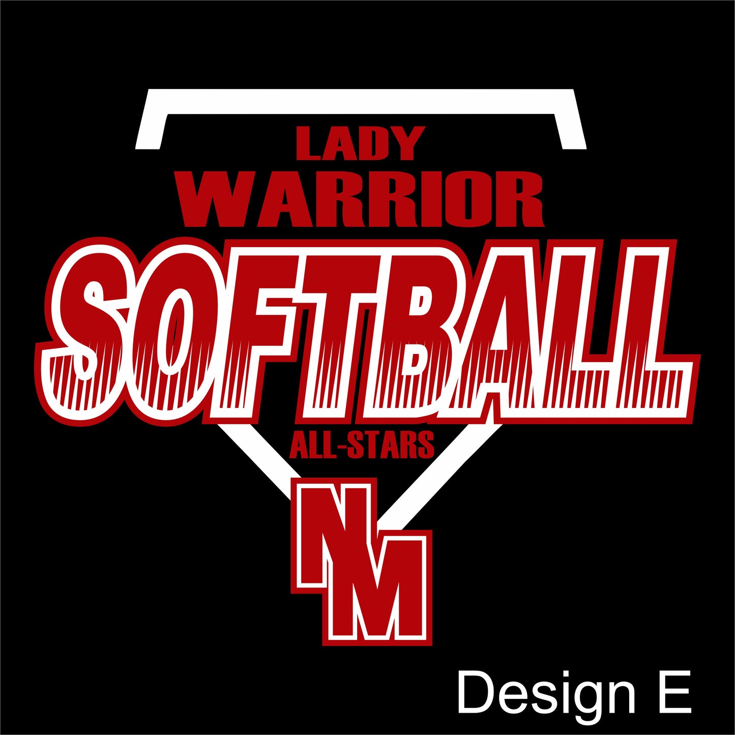 SPIRITWEAR (DRI-FIT) T-SHIRT FOR  SOFTBALL