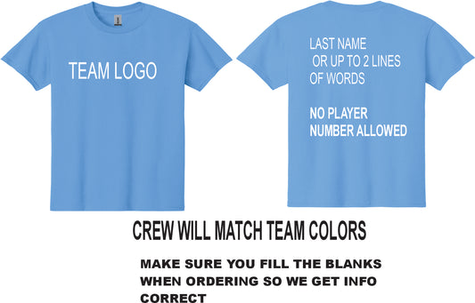 T-BALL TEAM COTTON T-SHIRT