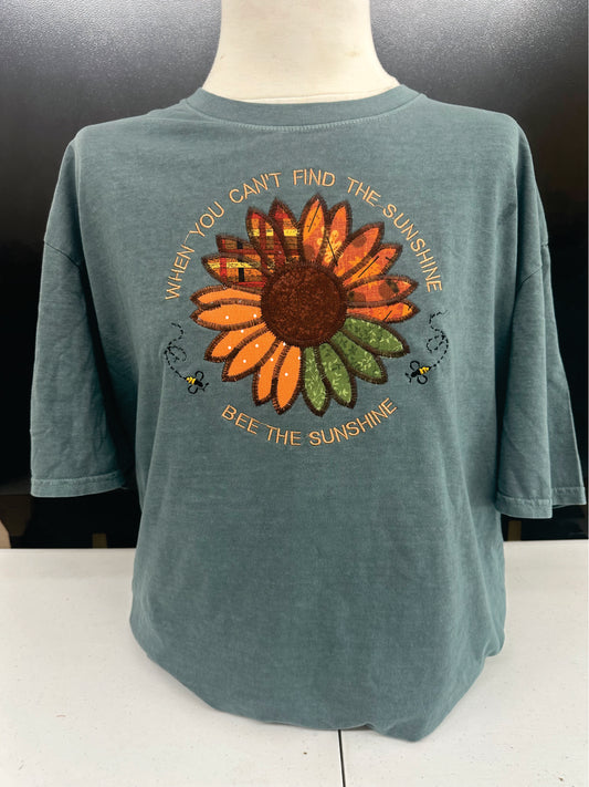 Garment Dyed Sunflower Sunshine T-Shirt