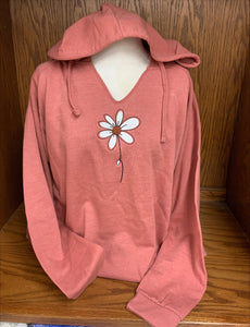 Beach Fleece Hoody (Rose) S-4X