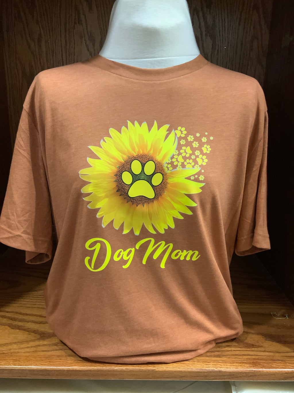 Dog Mom Sunflower T-Shirt SM-2X