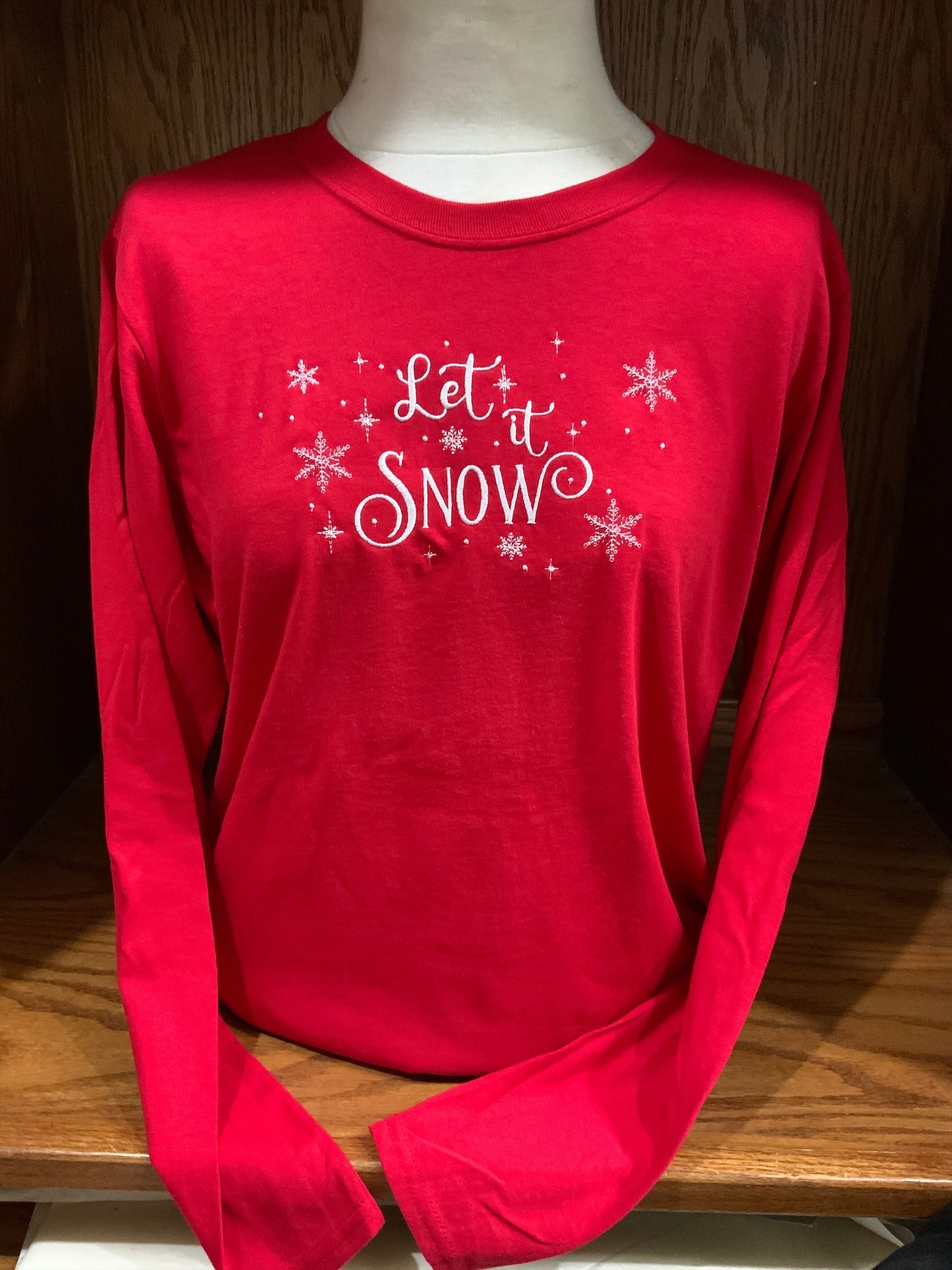 Red Let It Snow T-Shirt S-4X