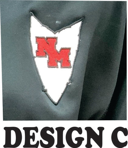 MARBLED SWEATER VEST EMBROIDERED